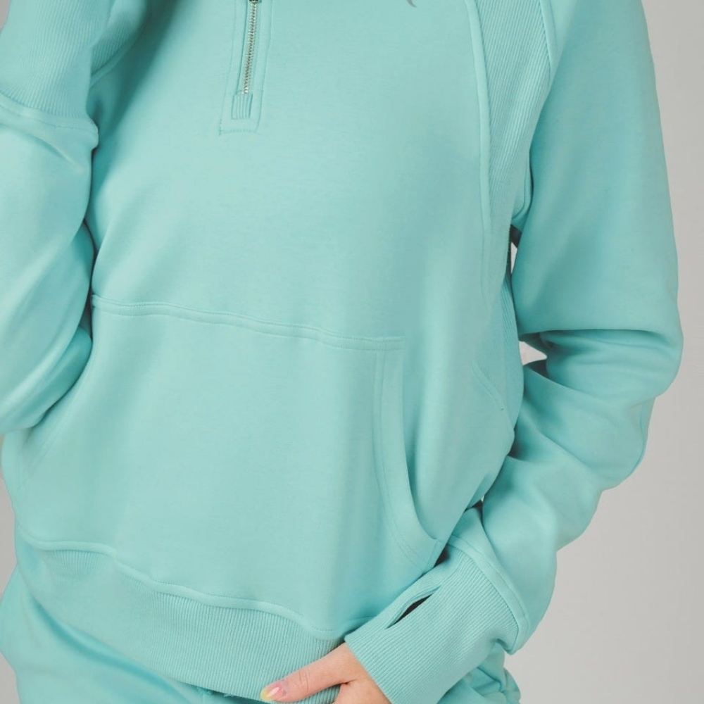 Zyia Sky Retreat Classic  1/4 Zip Hoodie (M) EUC - Picture 3 of 8